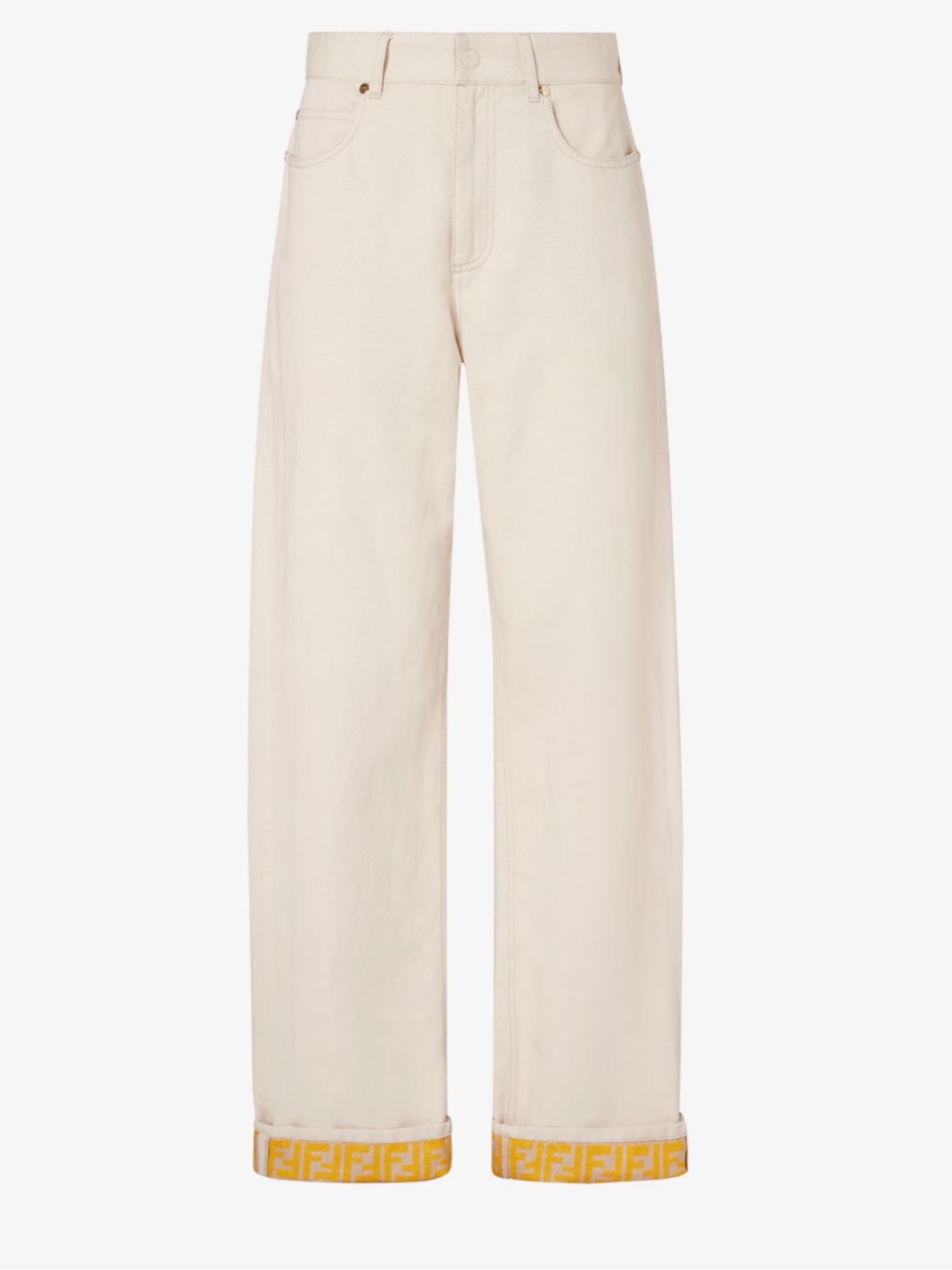 Long Jeans
Beige denim pants